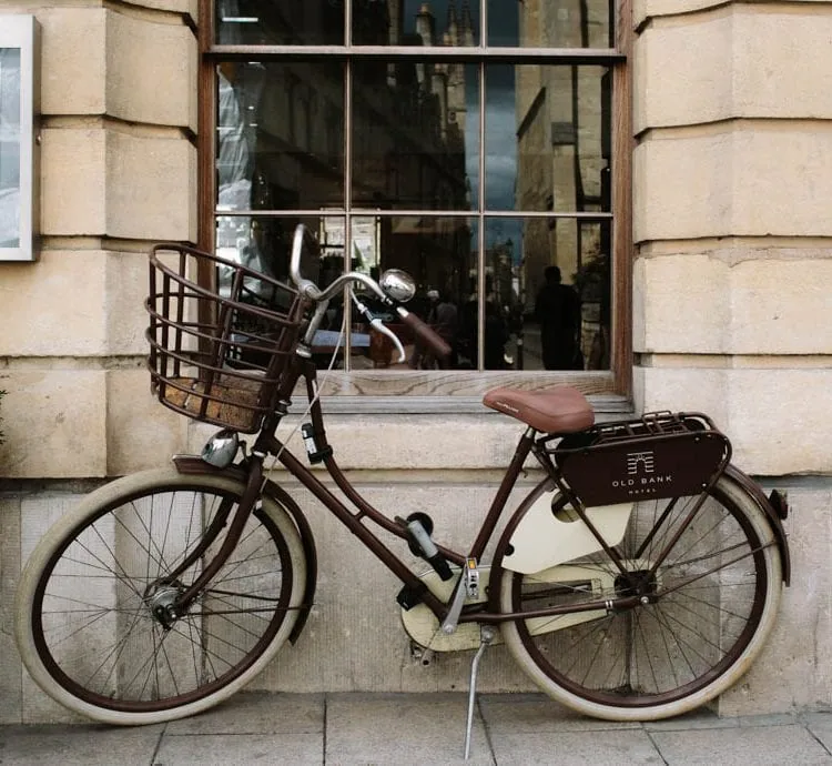 2018 - Old Bank Hotel - Oxford - Bike Window