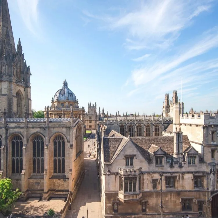 0002 – 2018 – Old Bank Hotel – Oxford – High Res – Room 1 Private Balcony View – Web Hero