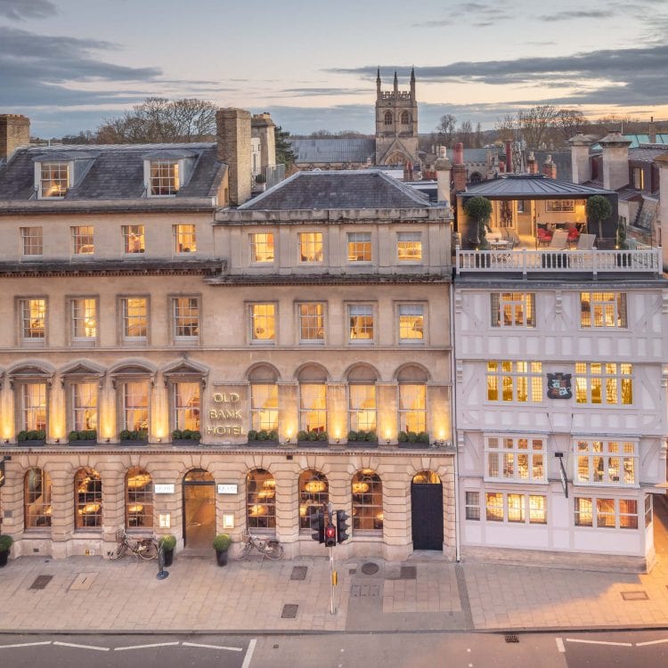 The Room With The View, Old Bank Hotel, Oxford  by James Wyman Architect, 2018