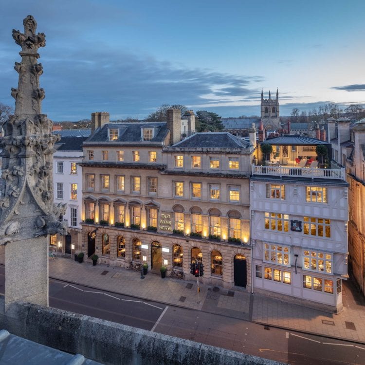 The Room With The View, Old Bank Hotel, Oxford  by James Wyman Architect, 2018